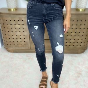 Kancan High Rise Ankle Skinny Jeans